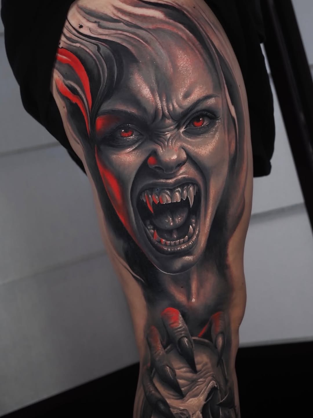 Tattoo by @anna_belle_tattoo β realism, dark_realism