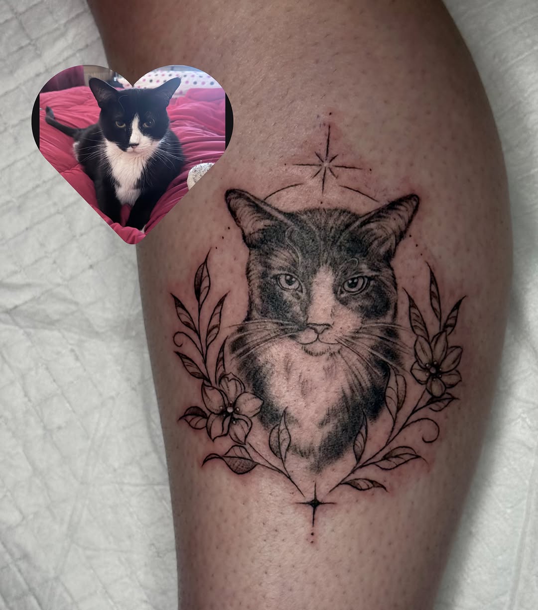 Tattoo by @tattylongleg — black_and_grey