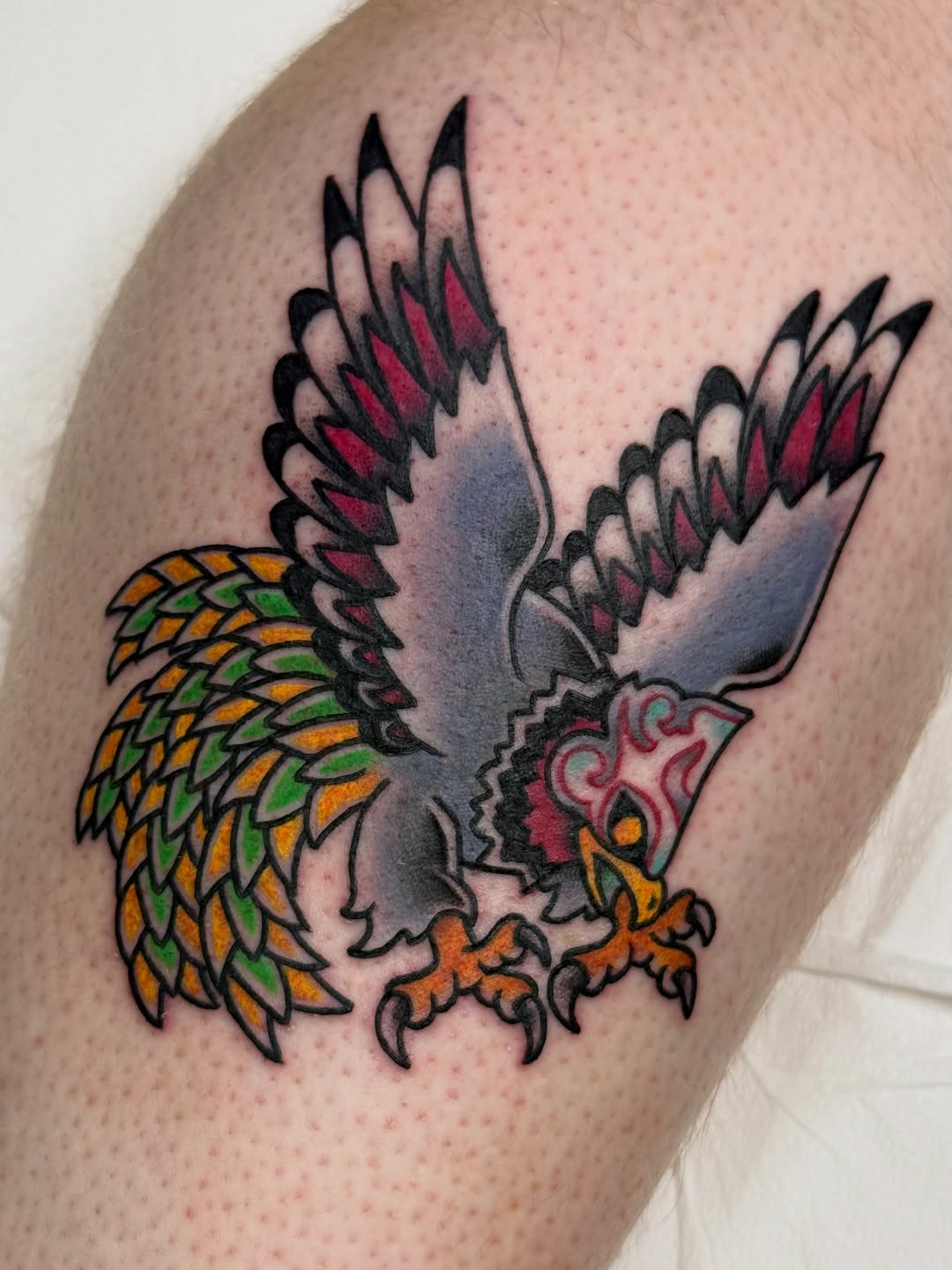 Tattoo by @rileynors.inks — american_traditional, illustrative