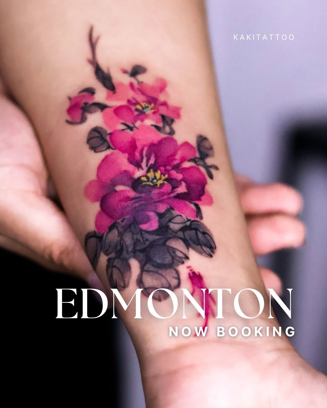 Tattoo by @kaki_tattooer โ watercolor, fine_line