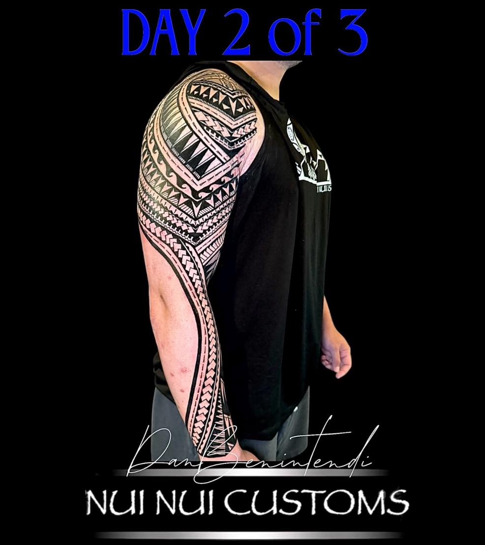 Tattoo by @nui_nui_customs — tribal