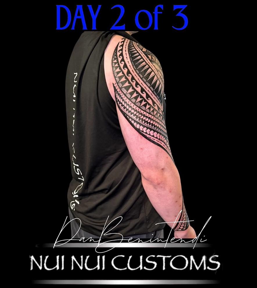 Tattoo by @nui_nui_customs — tribal