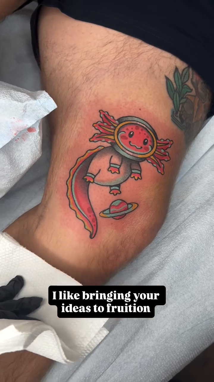 Tattoo by @syd.tattoos — neo_traditional, illustrative