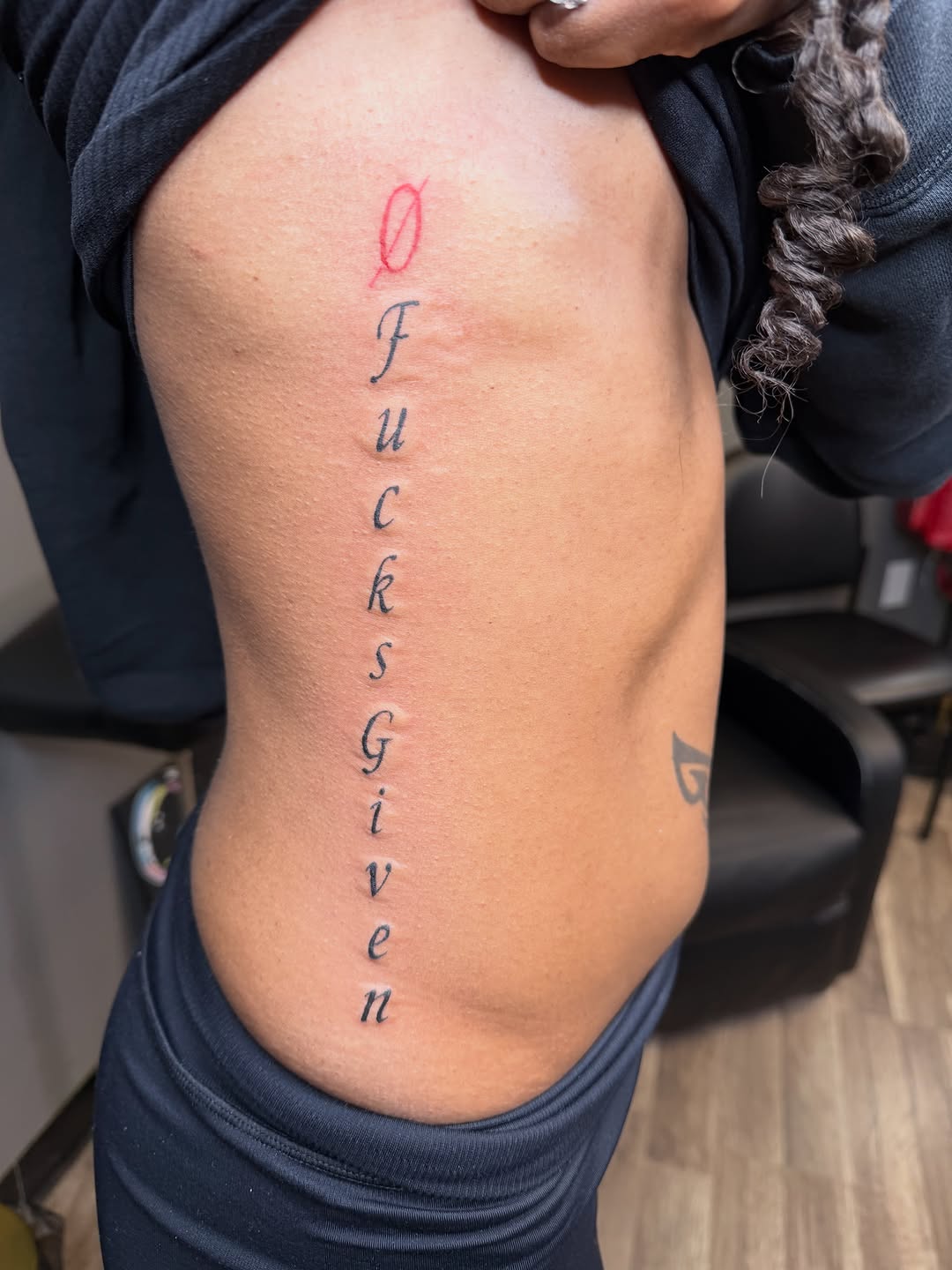 Tattoo by @raincitytattoos โ lettering_script, minimalist