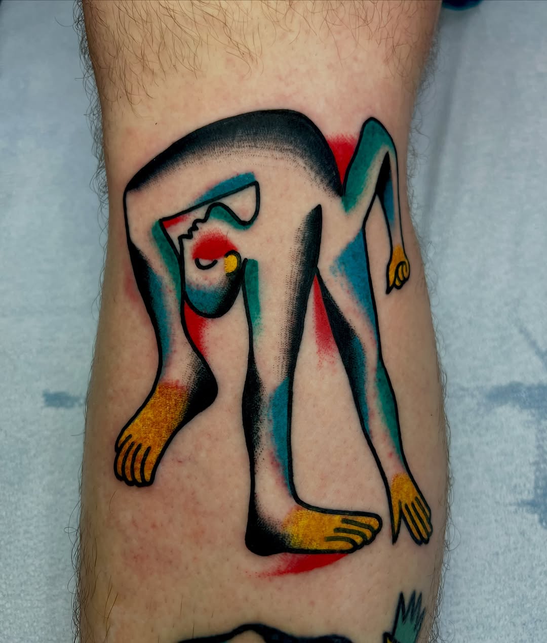 Tattoo by @bones_tattooer — trash_polka