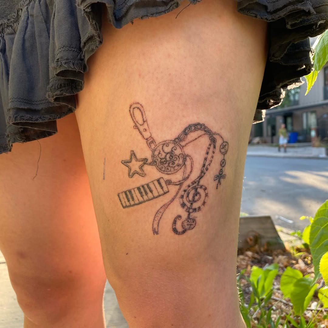 Tattoo by @feverfeverish — fine_line