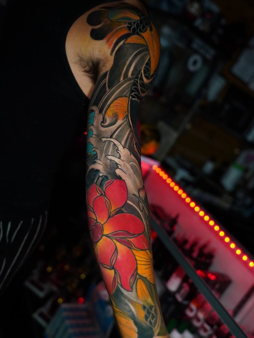 Tattoo by @grego_hernandeztattoo — japanese_irezumi