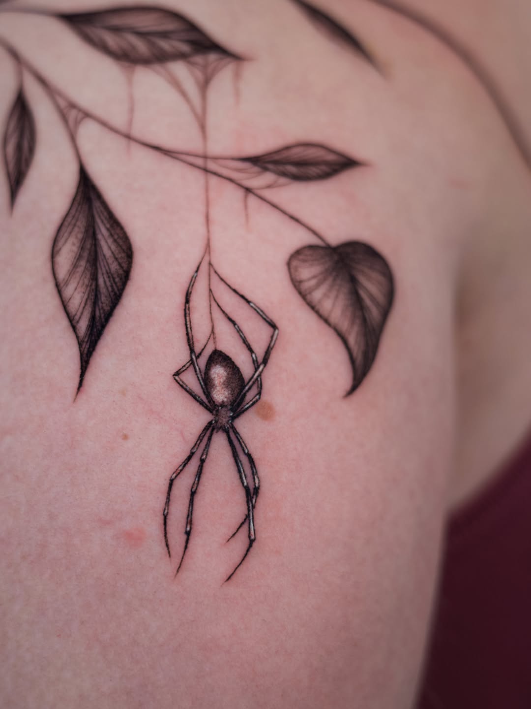Tattoo by @mandylynjaye.tattoo — illustrative, black_and_grey