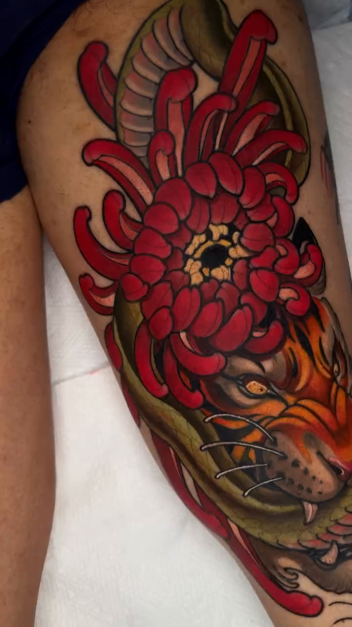 Tattoo by @goldenheartco_tattoos — japanese_irezumi