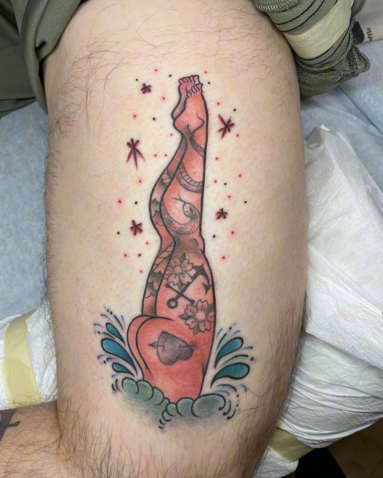 Tattoo by @jentle.tattoos — american_traditional