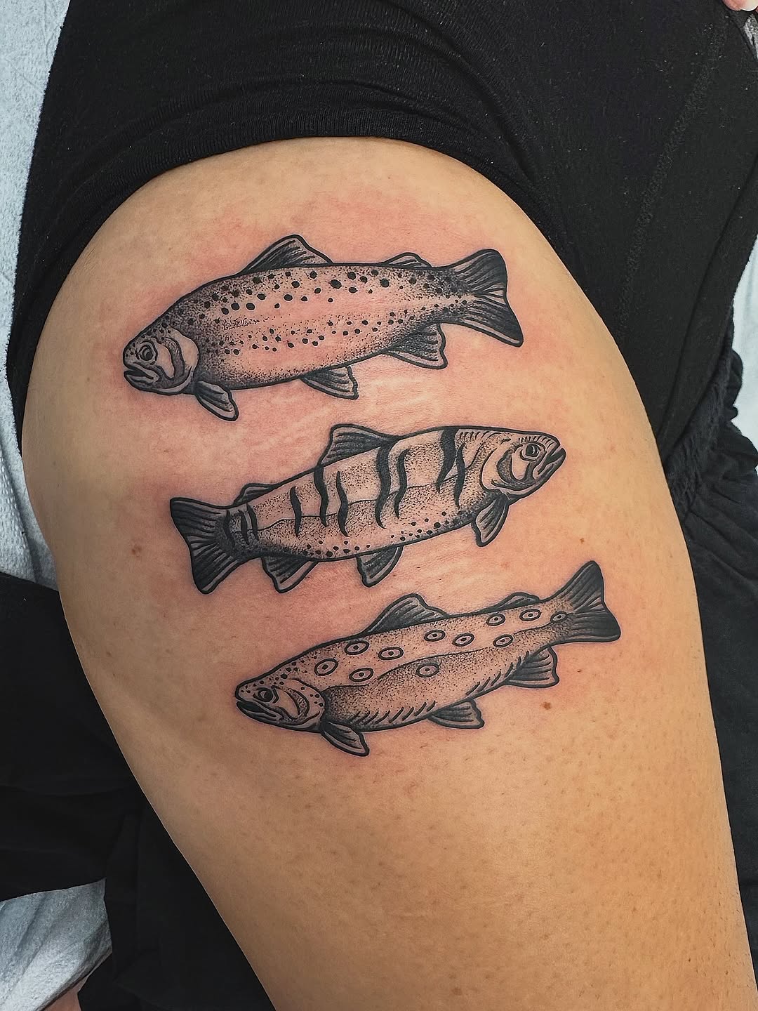 Tattoo by @stefanytattoos — illustrative, black_and_grey