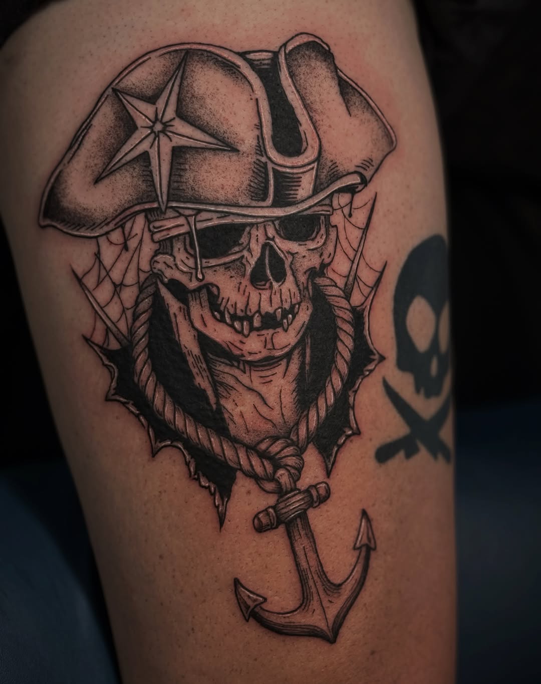 Tattoo by @acoupletattoos โ american_traditional, illustrative
