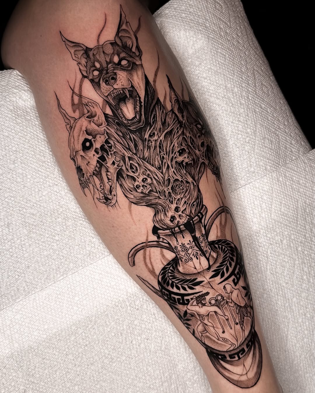 Tattoo by @2lulahtattoo — dark_realism