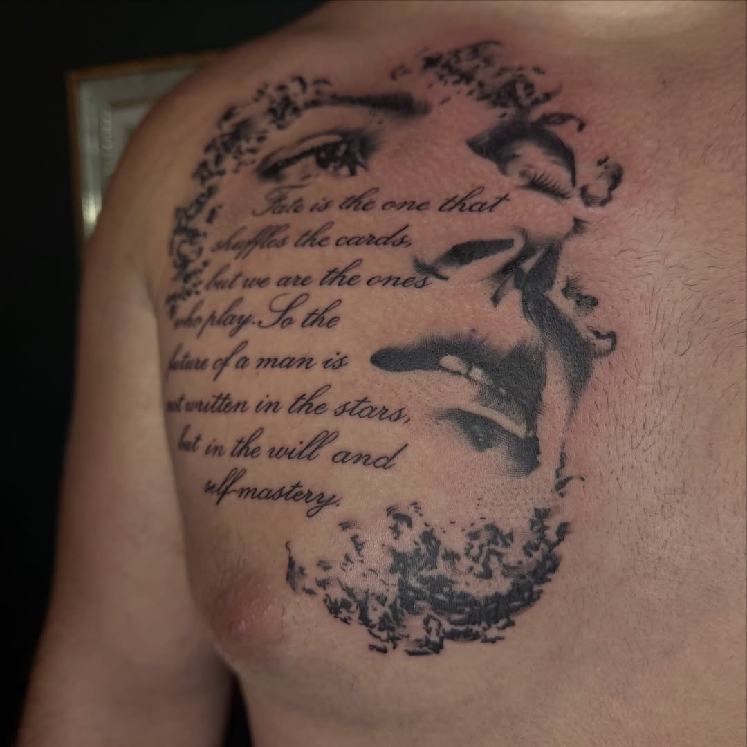 Tattoo by @tattedbytorii — black_and_grey, realism
