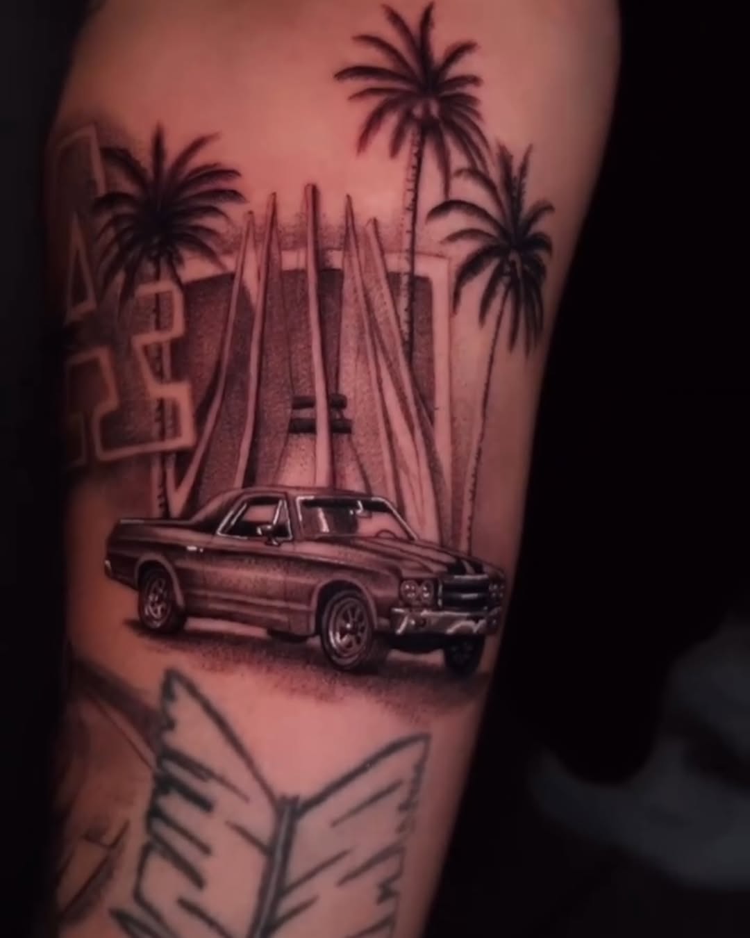 Tattoo by @chatos_tinta — black_and_grey, realism