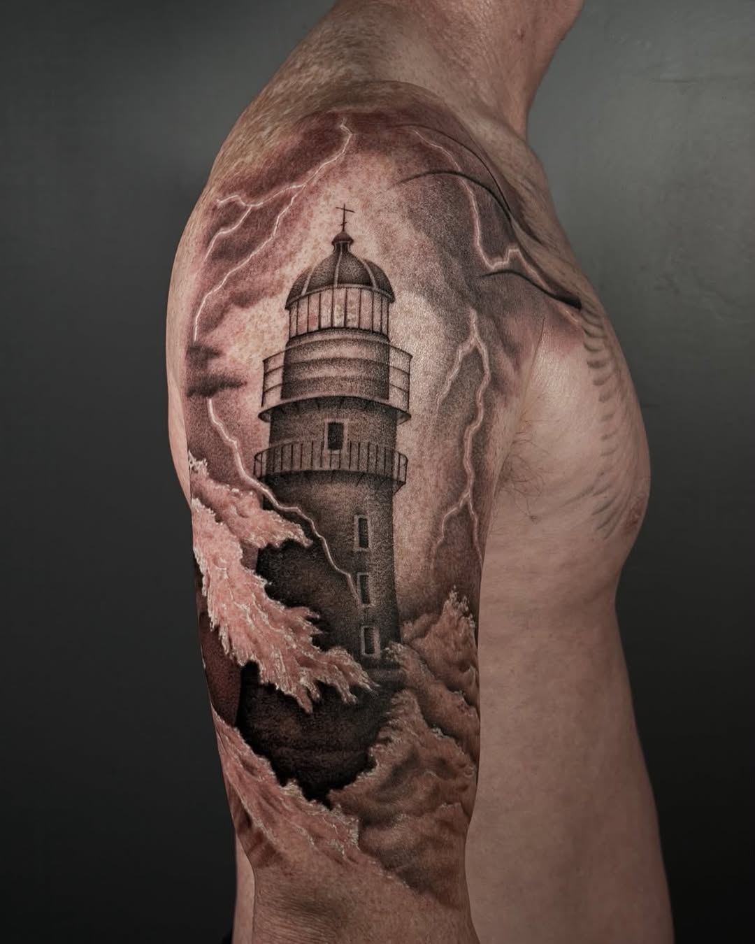 Tattoo by @fineartunbound — realism, black_and_grey