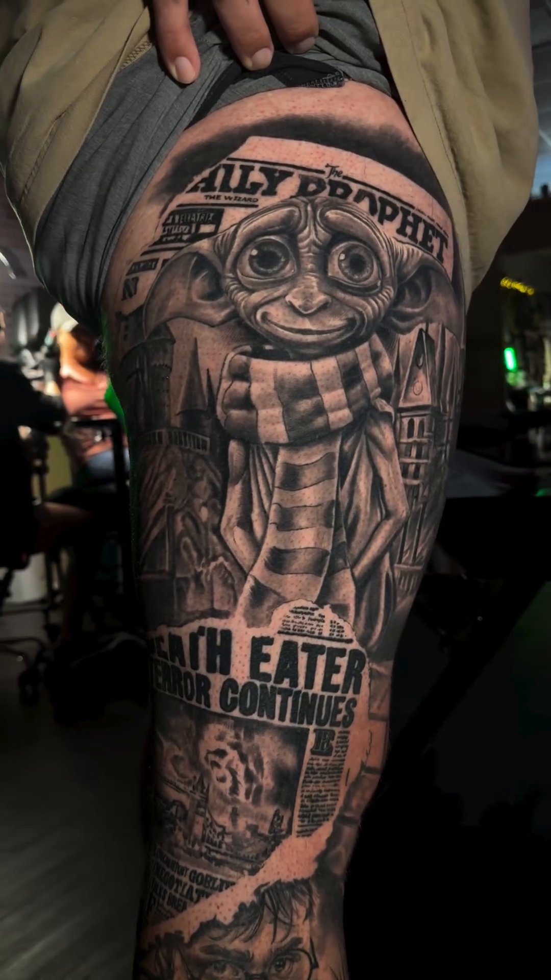 Tattoo by @tatutrust — realism, black_and_grey