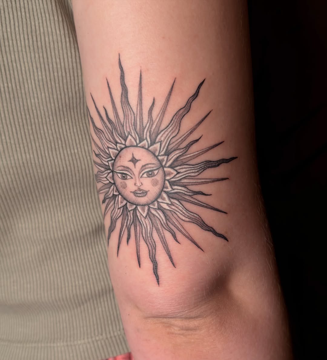 Tattoo by @carmensdarkgallery — black_and_grey, ornamental