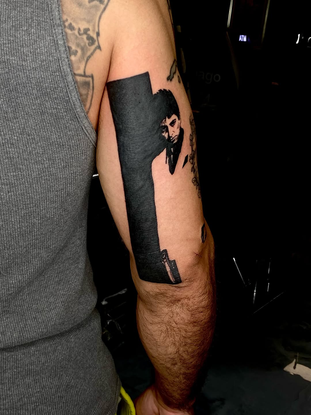 Tattoo by @lopez_art_tattoo — blackwork, realism