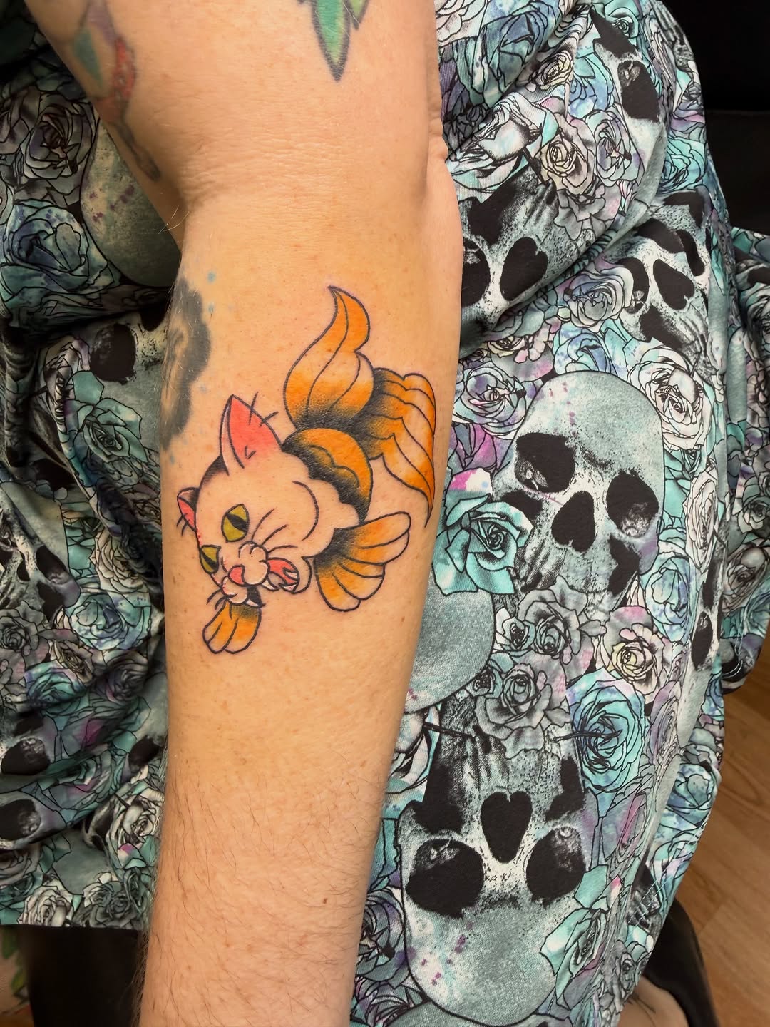 Tattoo by @shakybones_tattoos — new_school