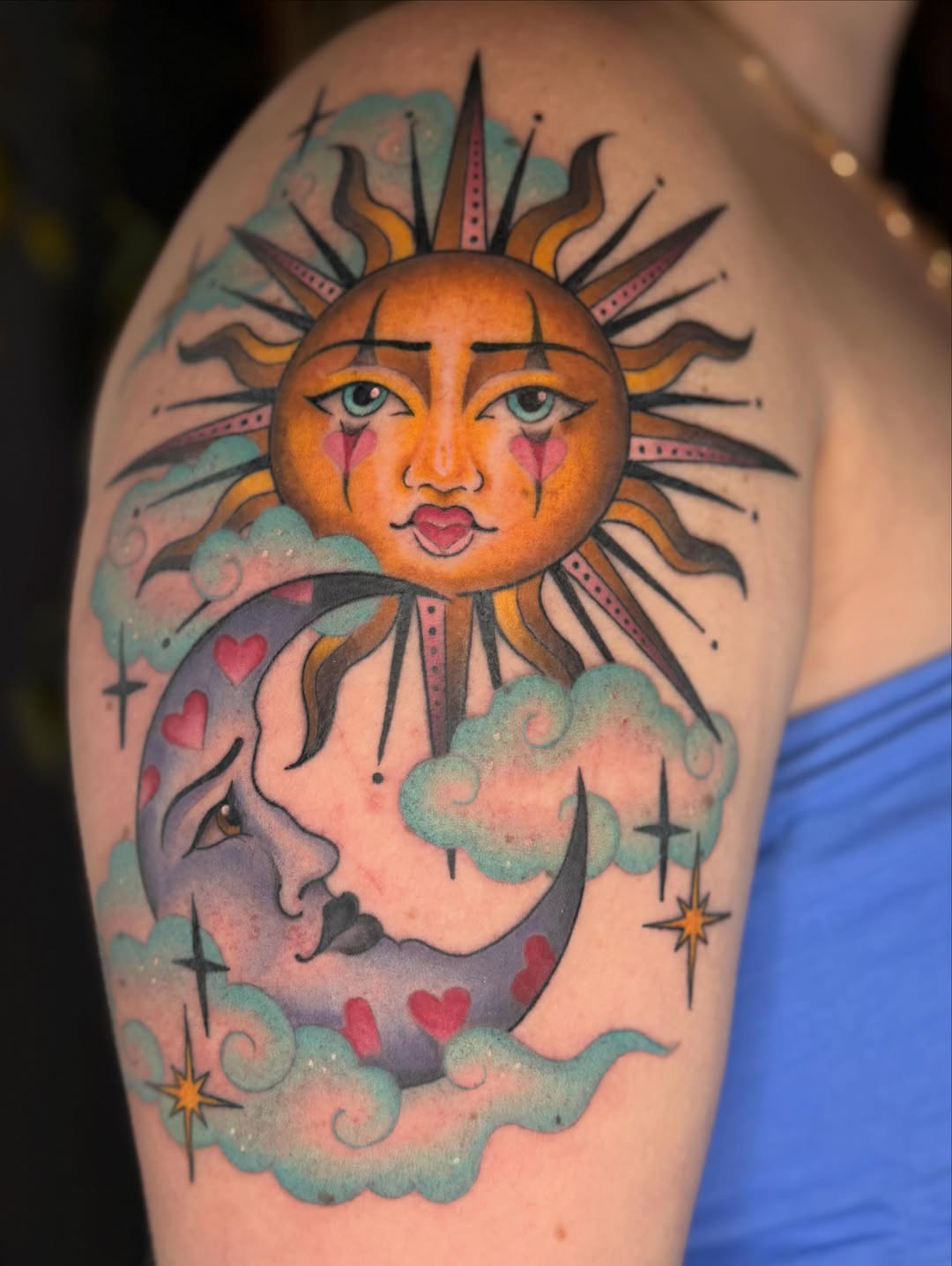 Tattoo by @bellalouisetattoo โ neo_traditional, black_and_grey