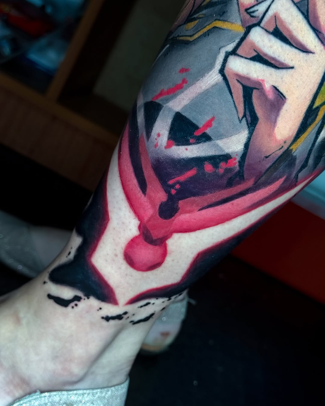 Tattoo by @skeleto.regnare β anime