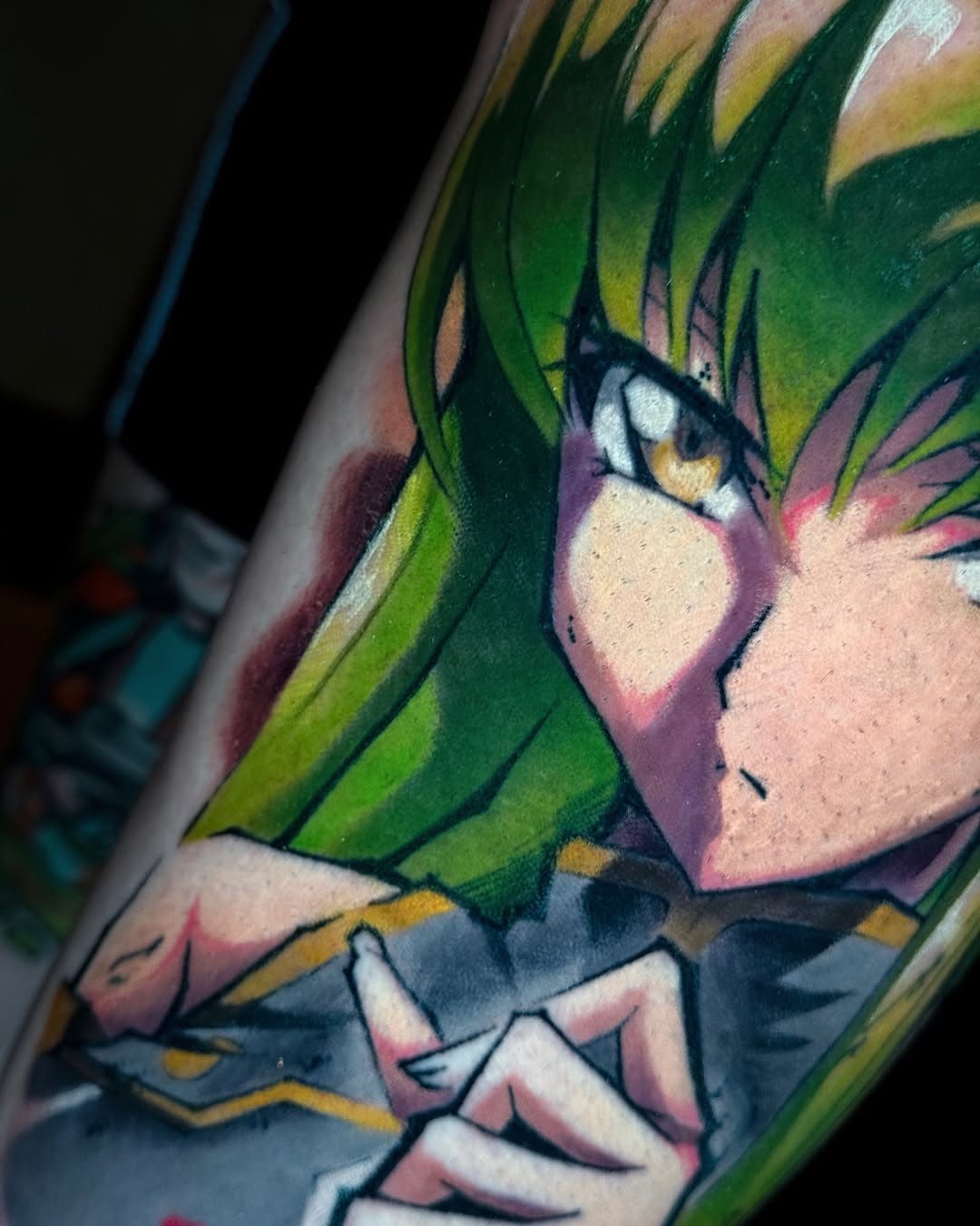 Tattoo by @skeleto.regnare β anime