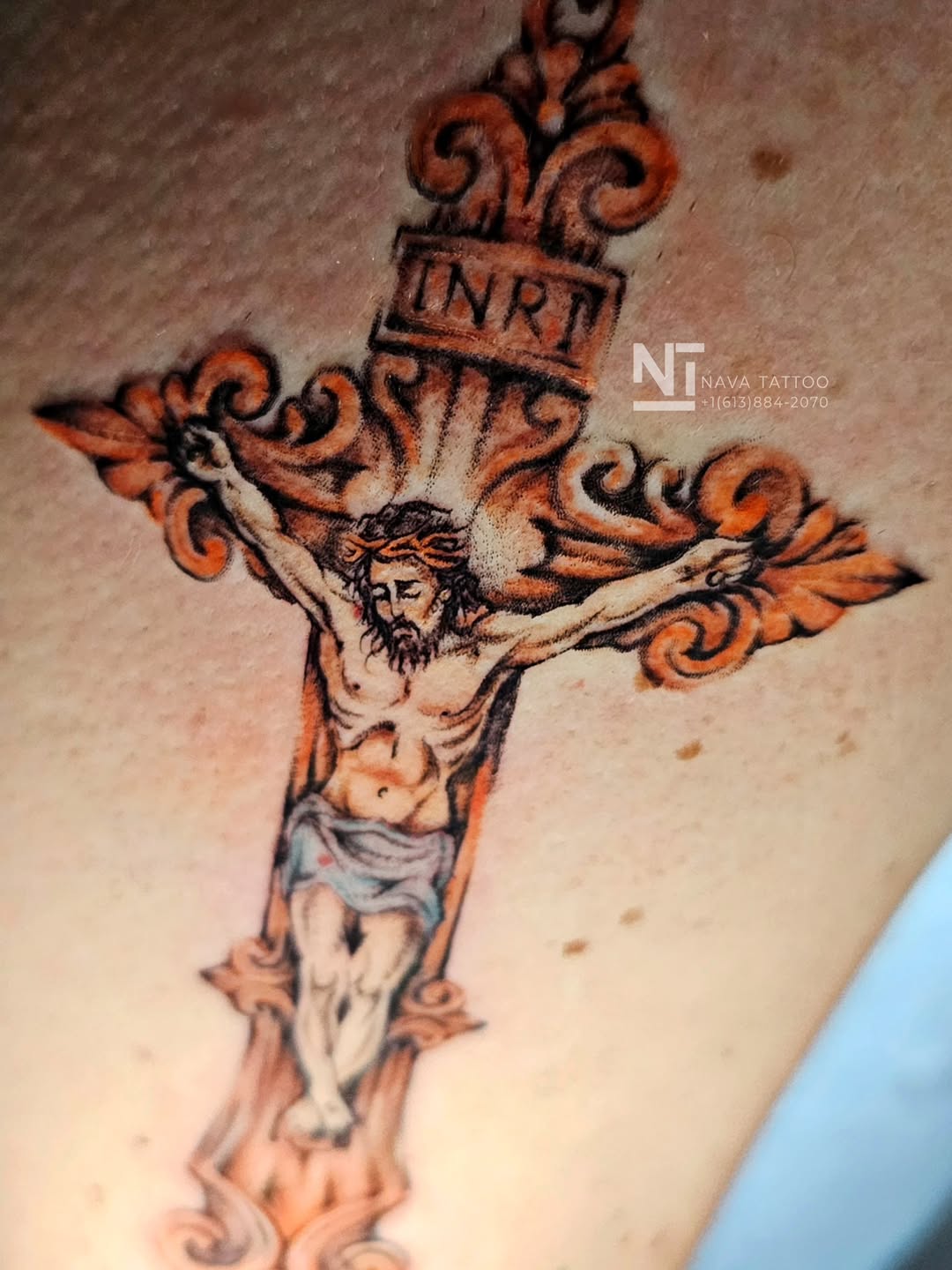 Tattoo by @navatattooo — realism, black_and_grey