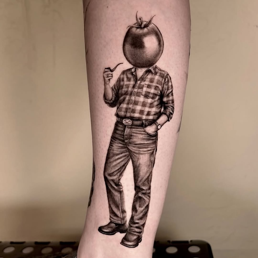 Tattoo by @long.tea_tattooer — black_and_grey