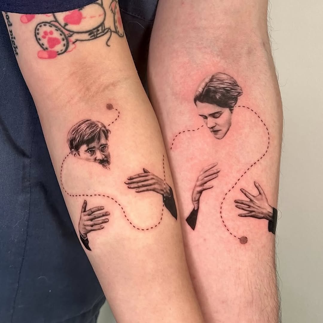 Tattoo by @long.tea_tattooer — realism, fine_line