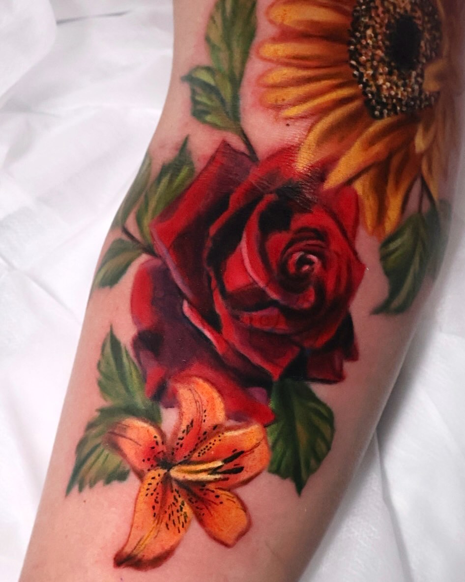 Tattoo by @elegantlyinking — realism, illustrative
