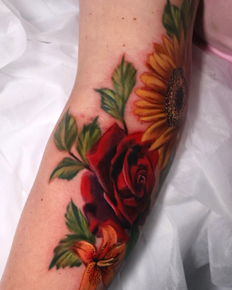 Tattoo by @elegantlyinking — realism, illustrative
