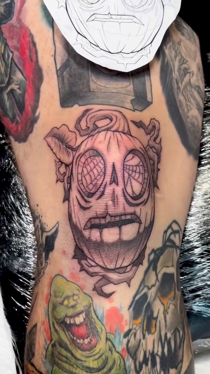 Tattoo by @dangerderektattoo — illustrative, sketch