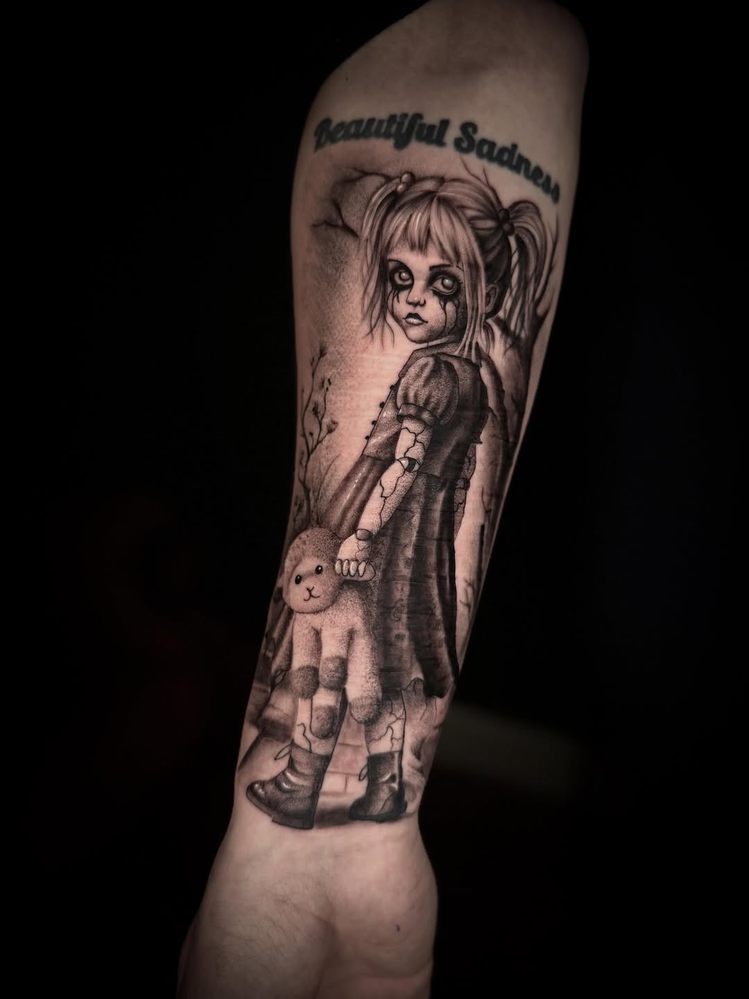 Tattoo by @thundercvt — dark_realism
