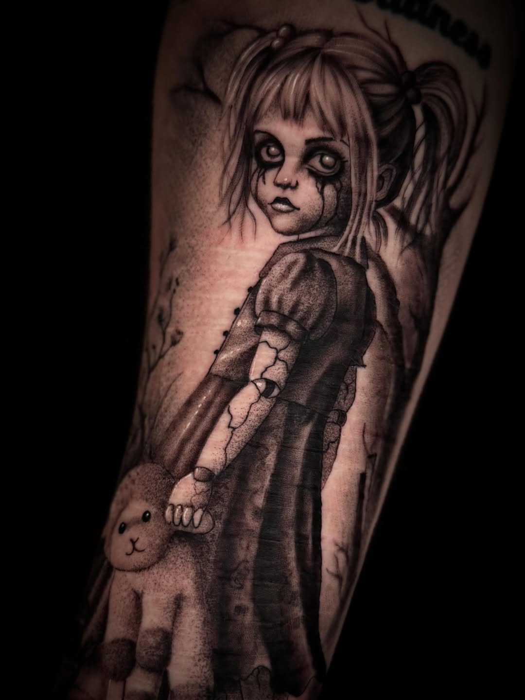 Tattoo by @thundercvt — dark_realism
