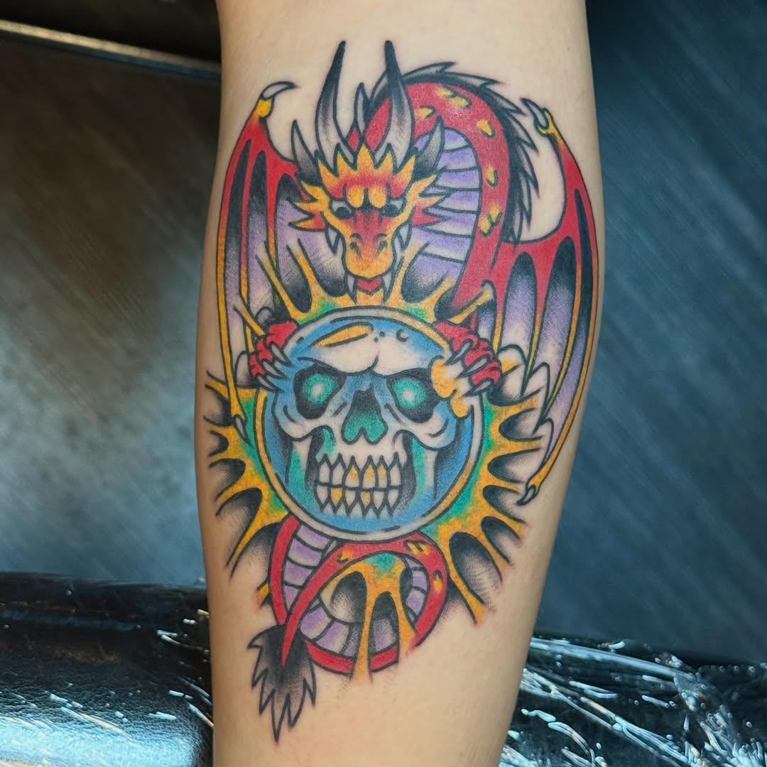 Tattoo by @traddymaddie β american_traditional