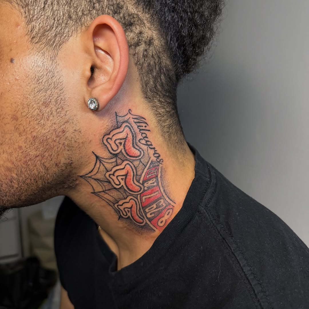 Tattoo by @inkbyvicc โ lettering_script