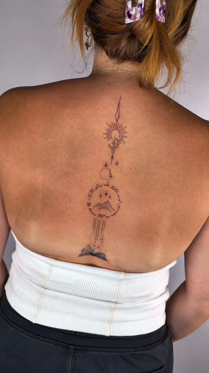 Tattoo by @ashh.tatts — fine_line, geometric