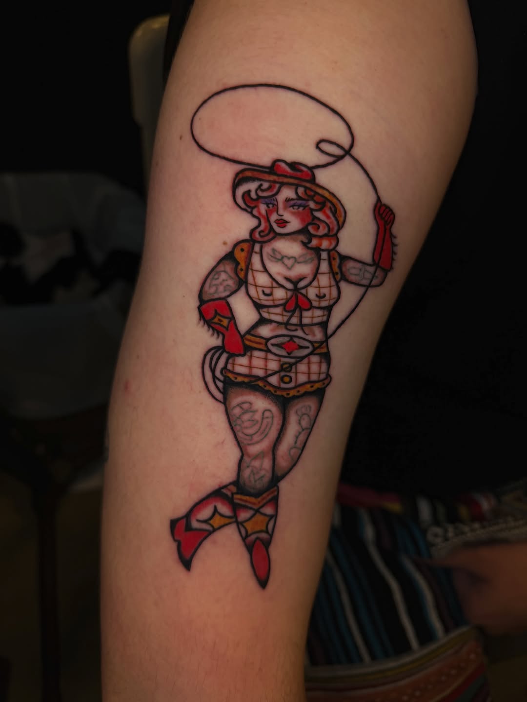 Tattoo by @hotdonnatattoos — american_traditional