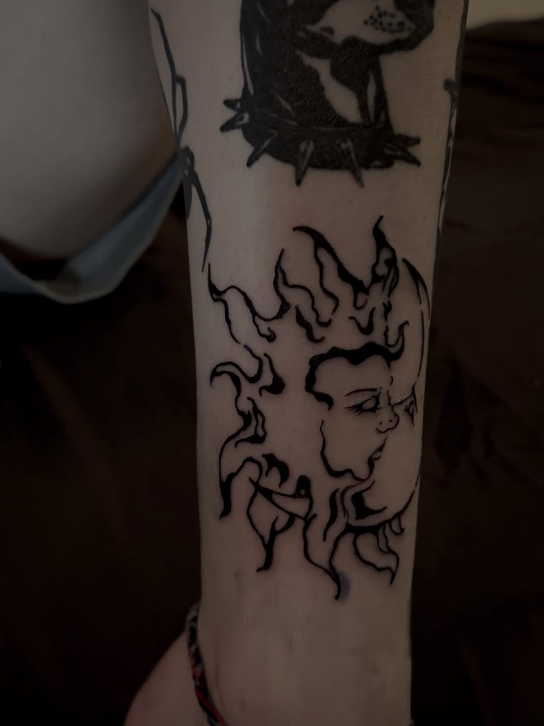 Tattoo by @inked.byciara — blackwork