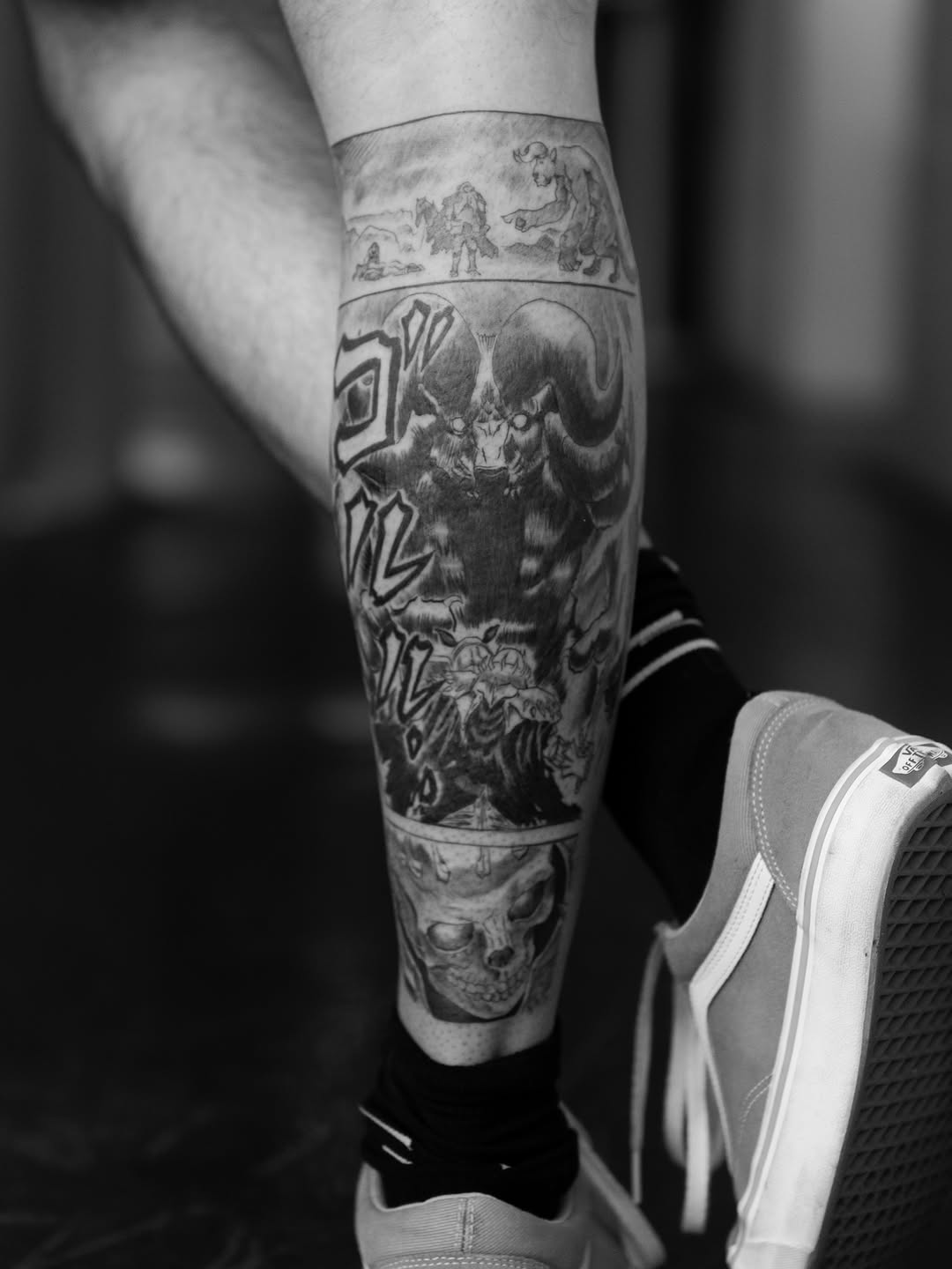 Tattoo by @newbold.tattoo โ illustrative, black_and_grey