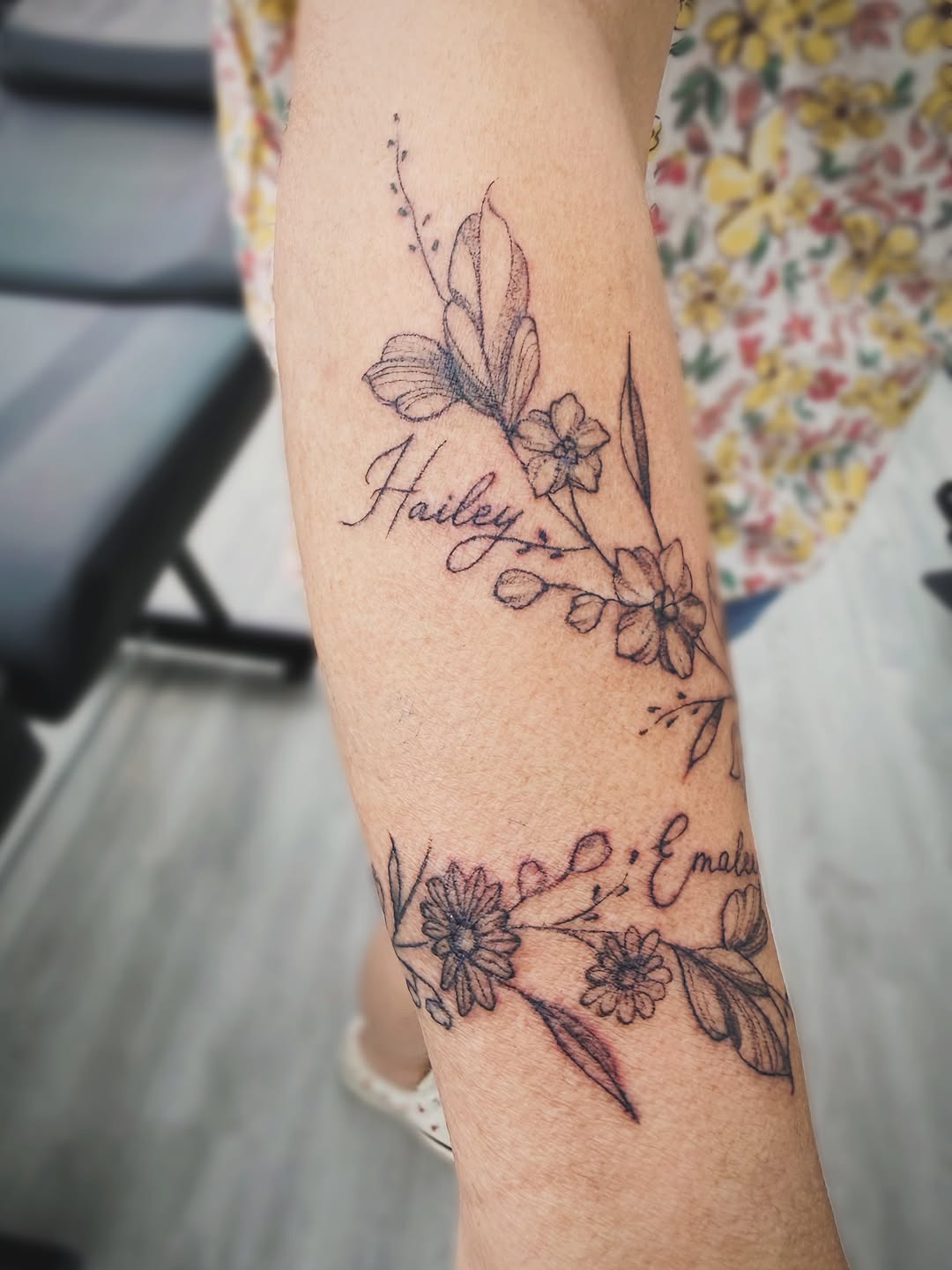 Tattoo by @real_street_tattoos — fine_line, lettering_script