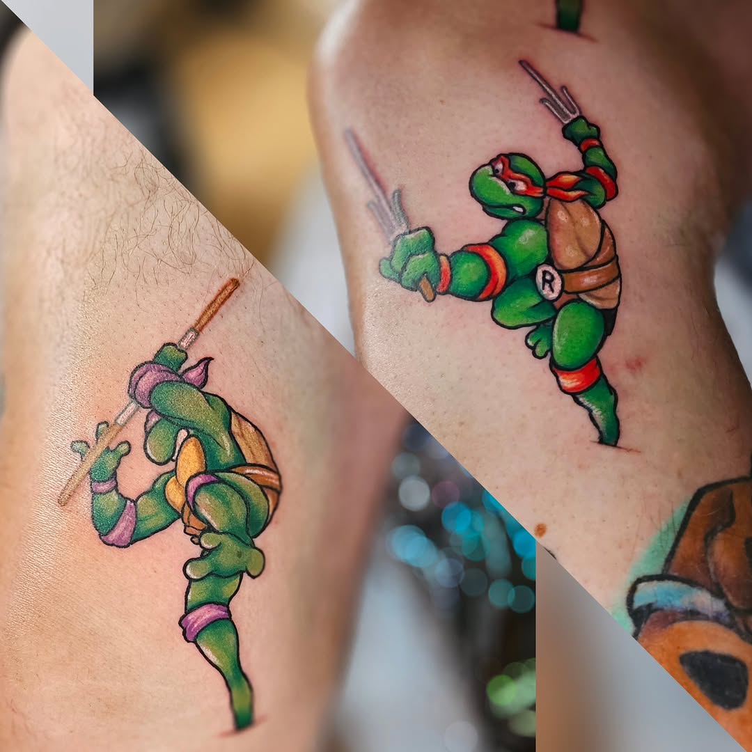Tattoo by @krustdabusta — new_school