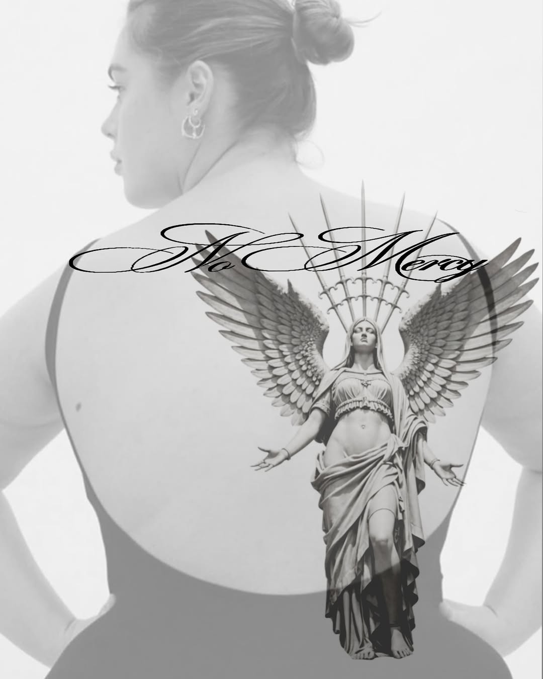 Tattoo by @marticia.tats — realism, lettering_script