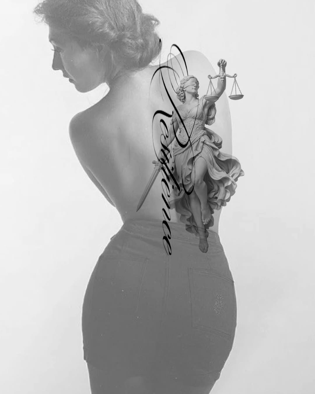 Tattoo by @marticia.tats — lettering_script, illustrative