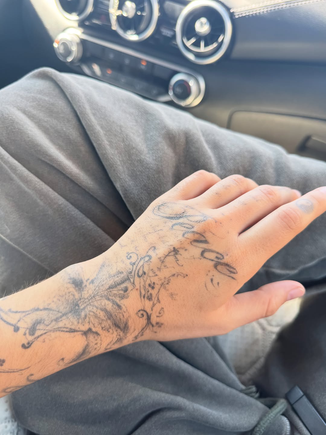 Tattoo by @avas.aesthetics__ — black_and_grey