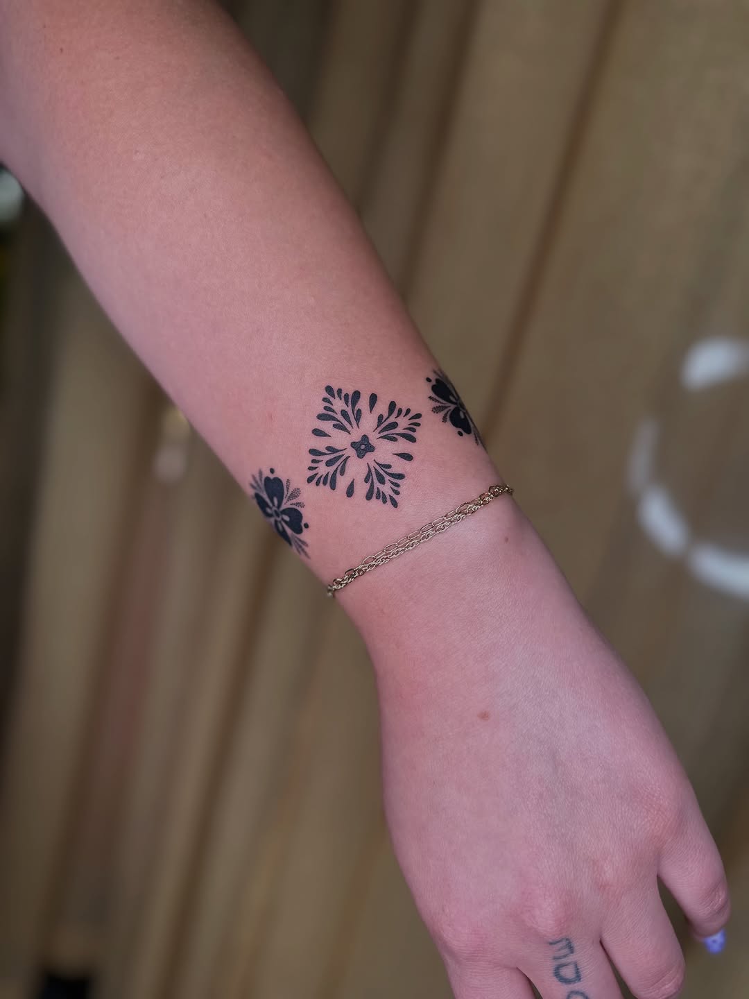 Tattoo by @lady.ames — blackwork, ornamental