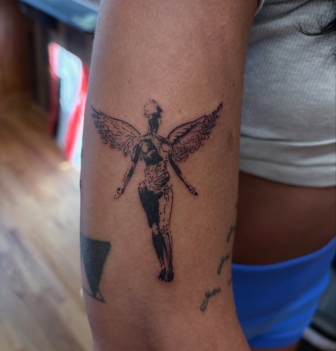 Tattoo by @tats_by_marie — blackwork