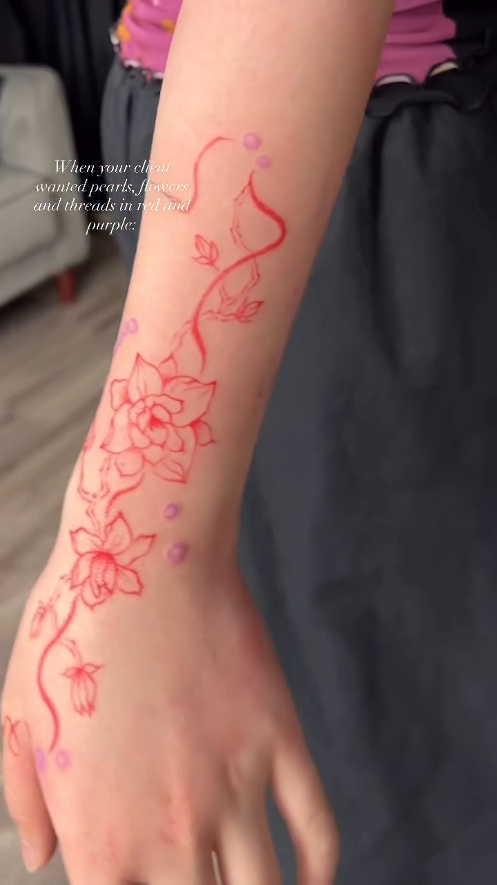 Tattoo by @hhhtattoo__ — illustrative, fine_line