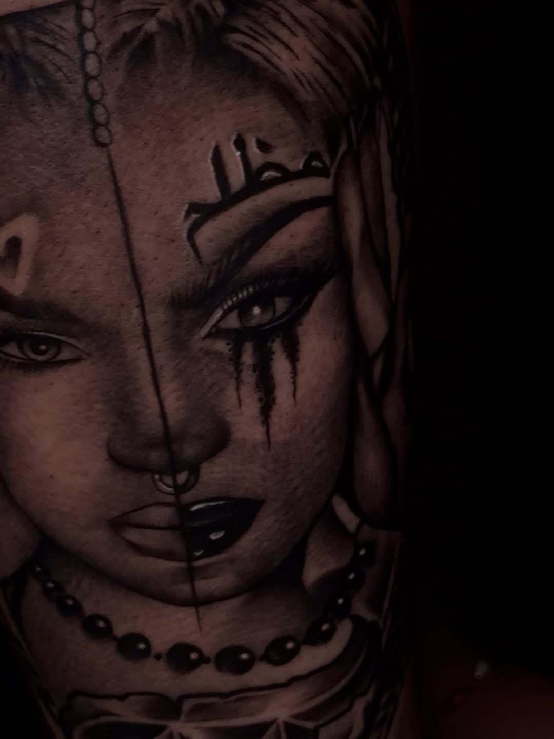 Tattoo by @jdaartist_ — black_and_grey, realism
